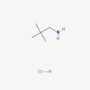 2,2-Dimethylpropan-1-amine hydrochloride chemical structure (CAS 15925-18-5)