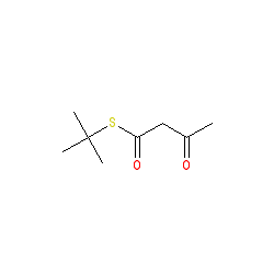 S-(tert-Butyl) 3-oxobutanethioate chemical structure (CAS 15925-47-0)