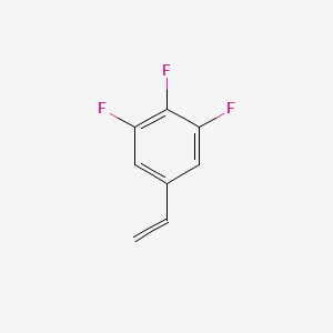 1,2,3-Trifluoro-5-vinylbenzene chemical structure (CAS 159294-99-2)