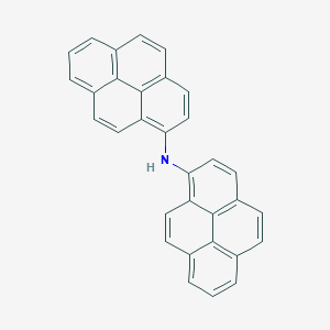 Di(pyren-1-yl)amine chemical structure (CAS 1592944-76-7)