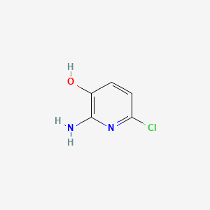 2-Amino-6-chloropyridin-3-ol chemical structure (CAS 159309-66-7)