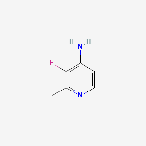 3-Fluoro-2-methylpyridin-4-amine chemical structure (CAS 15931-21-2)