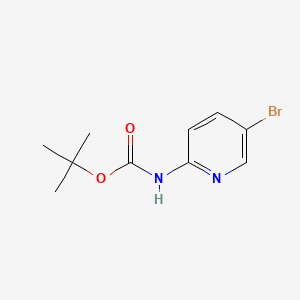 N-Boc-2-Amino-5-bromopyridine chemical structure (CAS 159451-66-8)