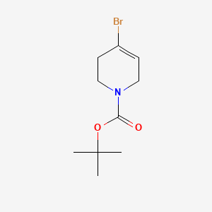 tert-Butyl 4-bromo-5,6-dihydropyridine-1(2H)-carboxylate chemical structure (CAS 159503-91-0)