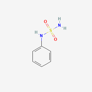 N-Phenylaminosulphonamide chemical structure (CAS 15959-53-2)