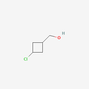 (3-Chlorocyclobutyl)methanol chemical structure (CAS 15963-47-0)