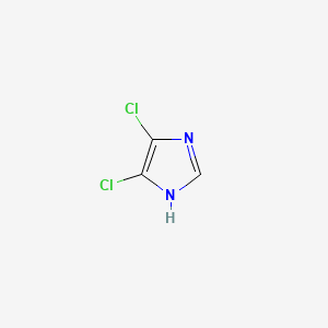 4,5-Dichloroimidazole chemical structure (CAS 15965-30-7)