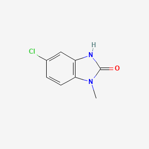 5-Chloro-1-methyl-1,3-dihydro-2H-benzo[d]imidazol-2-one chemical structure (CAS 15965-71-6)