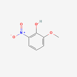 2-Methoxy-6-nitrophenol chemical structure (CAS 15969-08-1)
