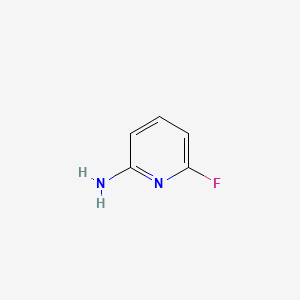 2-Amino-6-fluoropyridine chemical structure (CAS 1597-32-6)