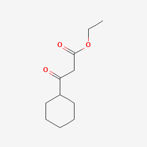Ethyl 3-Cyclohexyl-3-oxopropanoate chemical structure (CAS 15971-92-3)