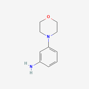 3-(4-Morpholinyl)aniline chemical structure (CAS 159724-40-0)