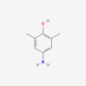 4-Amino-2,6-dimethylphenol chemical structure (CAS 15980-22-0)