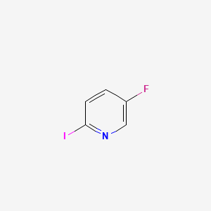 5-Fluoro-2-iodopyridine chemical structure (CAS 159870-80-1)