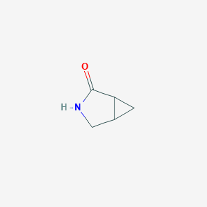 3-Azabicyclo[3.1.0]hexan-2-one chemical structure (CAS 159911-00-9)