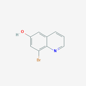 8-Bromoquinolin-6-ol chemical structure (CAS 159925-99-2)