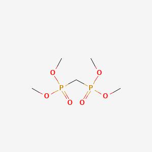 Tetramethyl methylenebis(phosphonate) chemical structure (CAS 16001-93-7)
