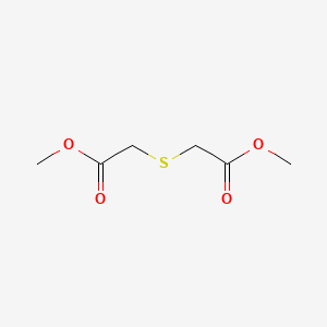 Dimethyl 2,2'-thiodiacetate chemical structure (CAS 16002-29-2)