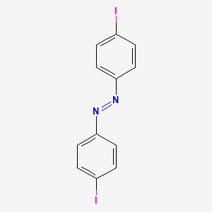1,2-Bis(4-iodophenyl)diazene chemical structure (CAS 1601-97-4)