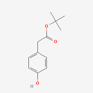tert-Butyl 2-(4-hydroxyphenyl)acetate chemical structure (CAS 16010-88-1)