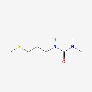 1,1-Dimethyl-3-(3-(methylthio)propyl)urea chemical structure (CAS 1603370-14-4)
