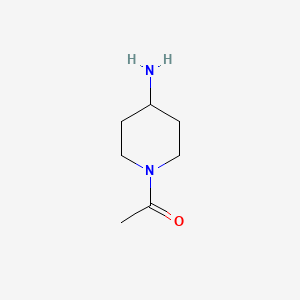 1-Acetyl-4-aminopiperidine chemical structure (CAS 160357-94-8)