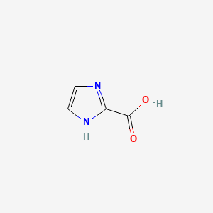 2-Imidazolecarboxylic acid chemical structure (CAS 16042-25-4)