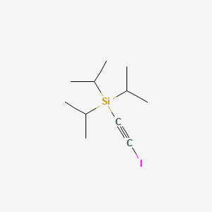 (Iodoethynyl)triisopropylsilane chemical structure (CAS 160481-43-6)
