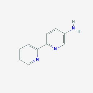 [2,2'-Bipyridin]-5-amine chemical structure (CAS 160539-04-8)