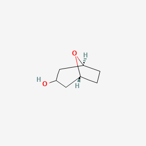 exo-8-Oxabicyclo[3.2.1]octan-3-ol chemical structure (CAS 160813-27-4)
