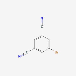 5-Bromoisophthalonitrile chemical structure (CAS 160892-07-9)