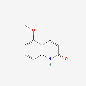5-Methoxyquinolin-2(1H)-one chemical structure (CAS 160893-04-9)