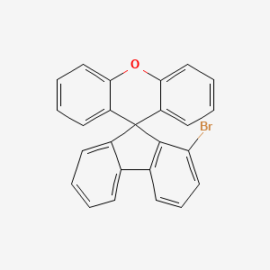 1-Bromospiro[fluorene-9,9'-xanthene] chemical structure (CAS 1609484-27-6)