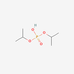 Diisopropyl hydrogen phosphate chemical structure (CAS 1611-31-0)