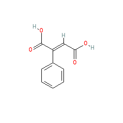 2-Phenylmaleic acid chemical structure (CAS 16110-98-8)