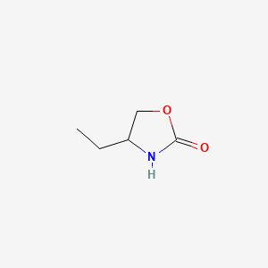 4-Ethyloxazolidin-2-one chemical structure (CAS 16112-60-0)