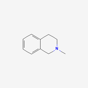 2-Methyl-1,2,3,4-tetrahydroisoquinoline chemical structure (CAS 1612-65-3)
