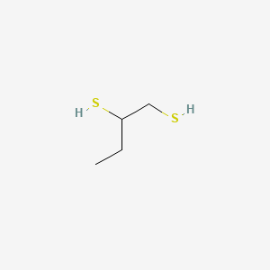 1,2-Butanedithiol chemical structure (CAS 16128-68-0)