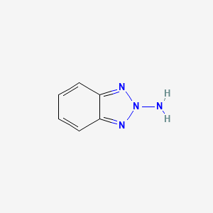 2H-Benzo[d][1,2,3]triazol-2-amine chemical structure (CAS 1614-11-5)