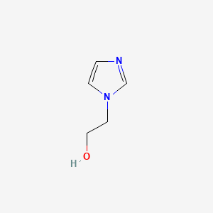 2-(1H-Imidazol-1-yl)ethanol chemical structure (CAS 1615-14-1)