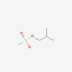 Isobutyl Methanesulfonate chemical structure (CAS 16156-53-9)