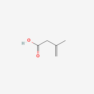 3-Methylbut-3-enoic acid chemical structure (CAS 1617-31-8)