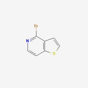 4-Bromothieno[3,2-c]pyridine chemical structure (CAS 161823-02-5)