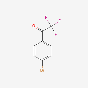 4'-Bromo-2,2,2-trifluoroacetophenone chemical structure (CAS 16184-89-7)