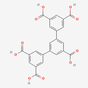 [1,1':3',1''-Terphenyl]-3,3'',5,5',5''-pentacarboxylic acid chemical structure (CAS 1618682-19-1)