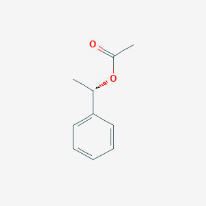 (S)-1-Phenylethyl acetate chemical structure (CAS 16197-93-6)