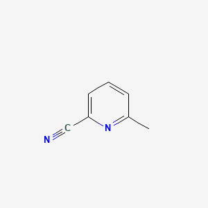 6-Methylpicolinonitrile chemical structure (CAS 1620-75-3)