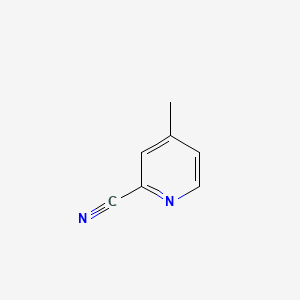 4-Methylpicolinonitrile chemical structure (CAS 1620-76-4)