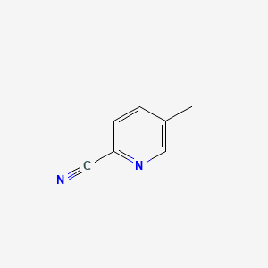 5-Methylpicolinonitrile chemical structure (CAS 1620-77-5)