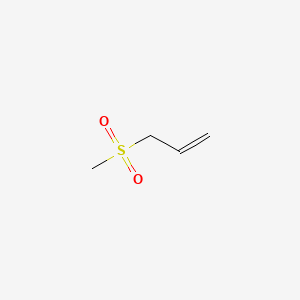3-(Methylsulfonyl)prop-1-ene chemical structure (CAS 16215-14-8)